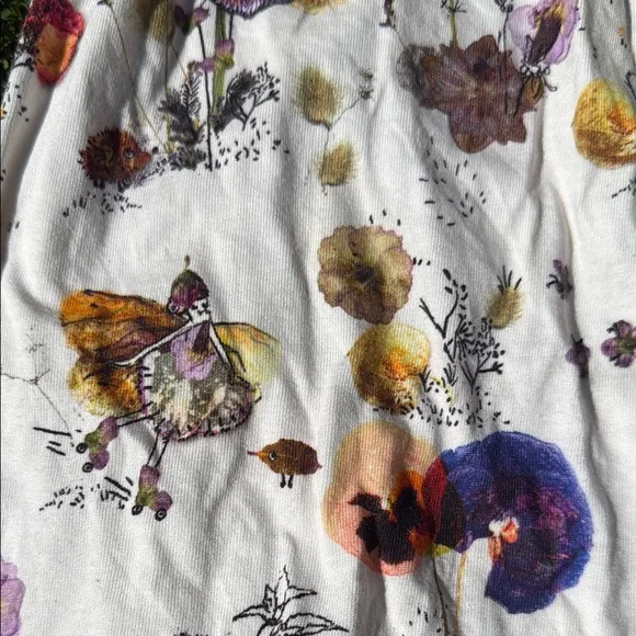 Next (UK) Floral Fairies Print Long Sleeve Dress 3T - Picture 4 of 5
